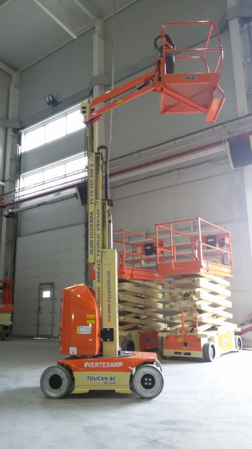 JLG Toucan 8E для агропромышленного холдинга «МИРАТОРГ»