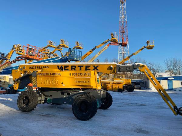Коленчатый подъемник Haulotte HA32 RTJ PRO в аренду