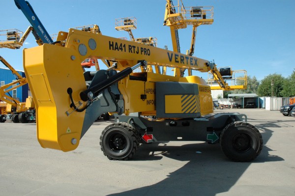 Коленчатый подъемник Haulotte HA41 RTJ PRO в аренду