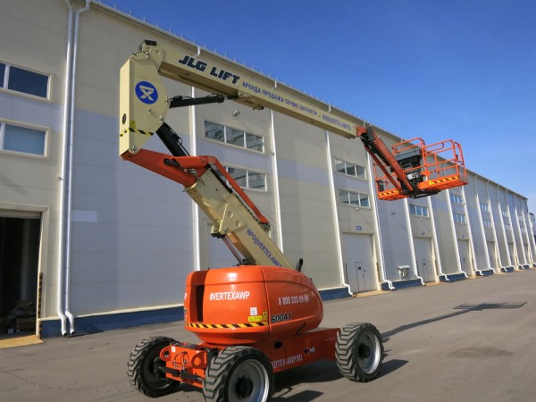 Коленчатый подъемник JLG 600AJ в аренду