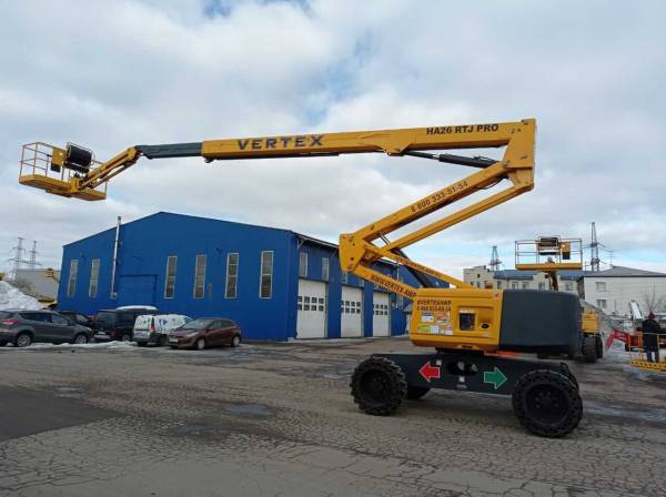 Коленчатый подъемник Haulotte HA26 RTJ PRO в аренду
