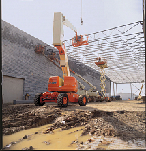 Коленчатый подъемник JLG 800A  фото 2