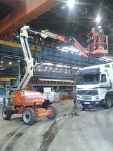 Коленчатый подъемник JLG 340 AJ  фото 3